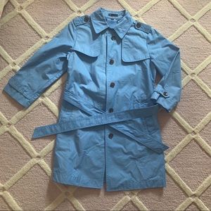 Gap knee-length trench coat